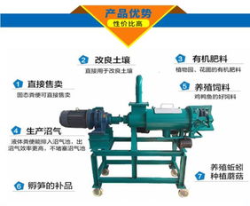 螺旋自動干濕分離機 養殖糞便處理的環保衛士
